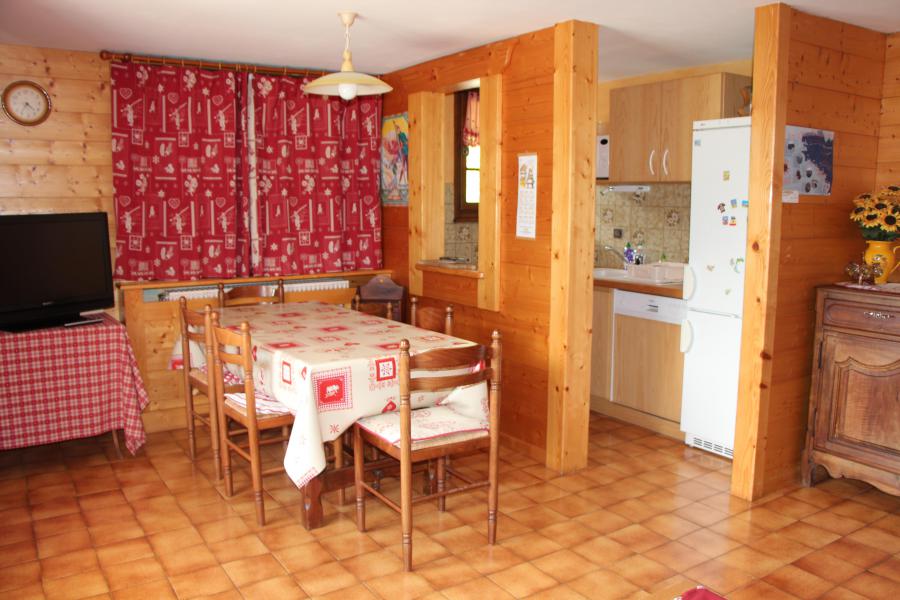 Skiverleih 2-Zimmer-Holzhütte für 4 Personen - Chalet Etche Ona - Le Grand Bornand - Kochnische