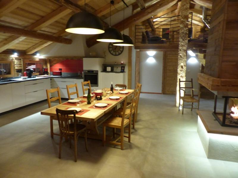 Аренда на лыжном курорте Апартаменты дуплекс 4 комнат 10 чел. (2) - Chalet Gîte la Matte - Le Grand Bornand - Салон