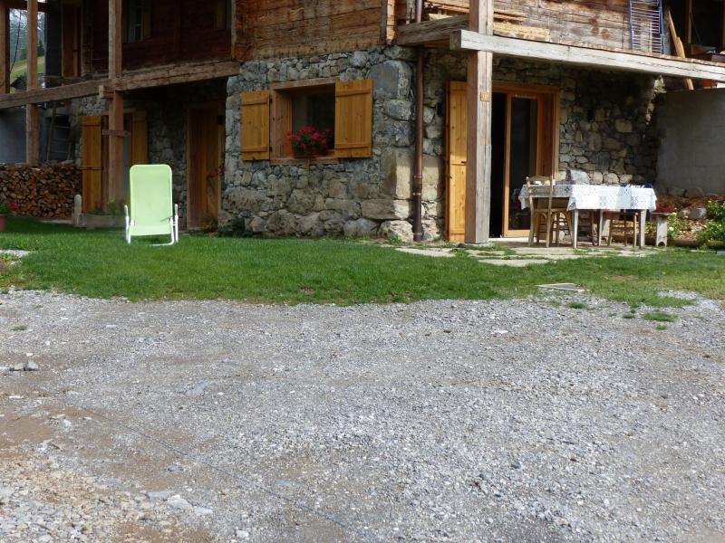 Soggiorno sugli sci Appartamento 2 stanze per 6 persone - Chalet Gîte la Matte - Le Grand Bornand - Terrazza