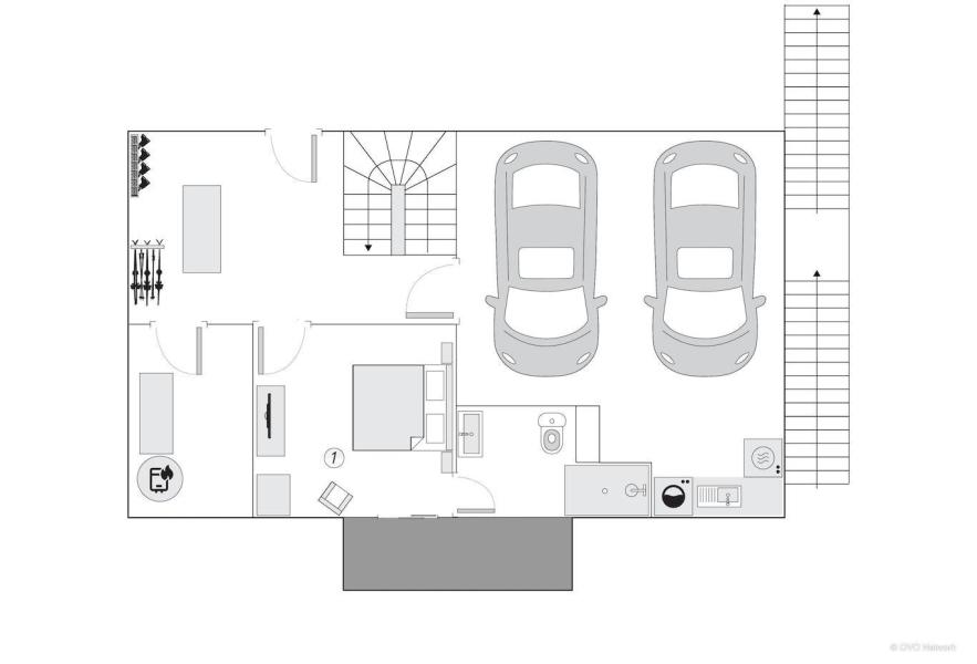 Wynajem na narty Domek górski triplex 6 pokojowy  dla 12 osób - Chalet Hartza - Le Grand Bornand - Plan