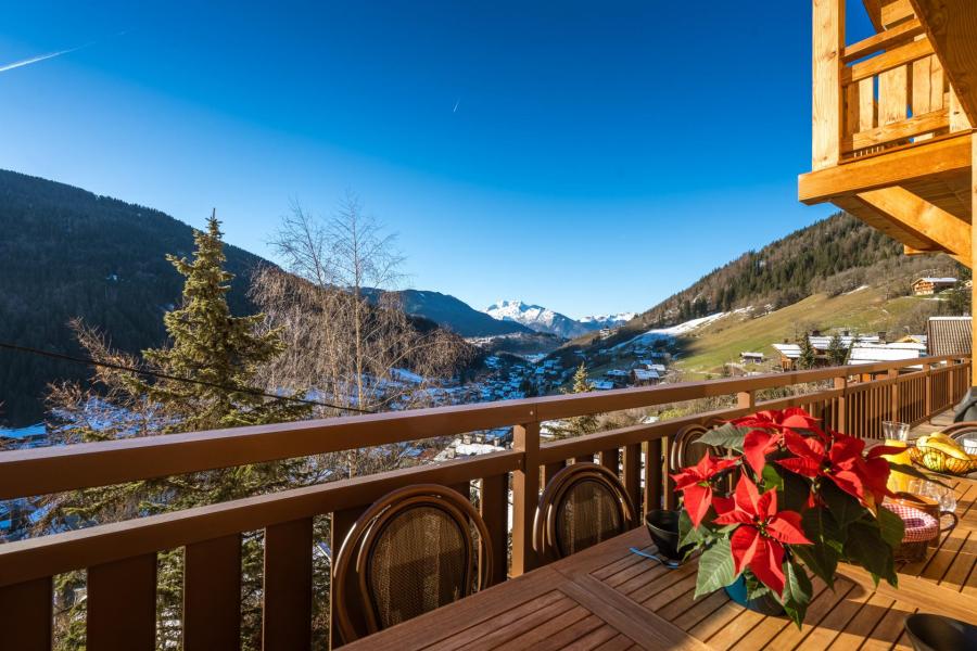 Location au ski Chalet triplex 6 pièces 12 personnes - Chalet Hartza - Le Grand Bornand - Balcon