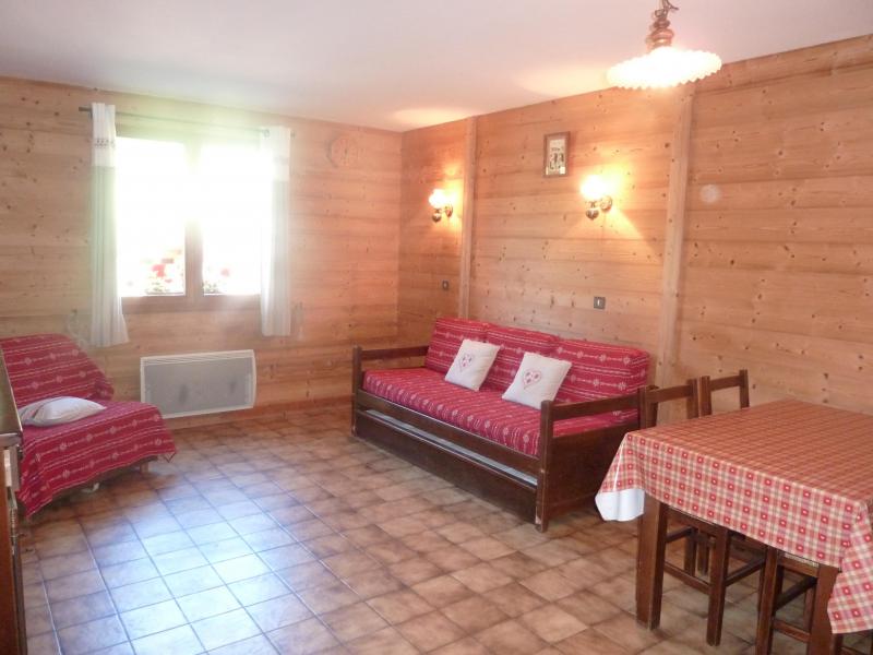 Rent in ski resort 2 room apartment 4 people (301) - Chalet la Cythéria - Le Grand Bornand - Living room