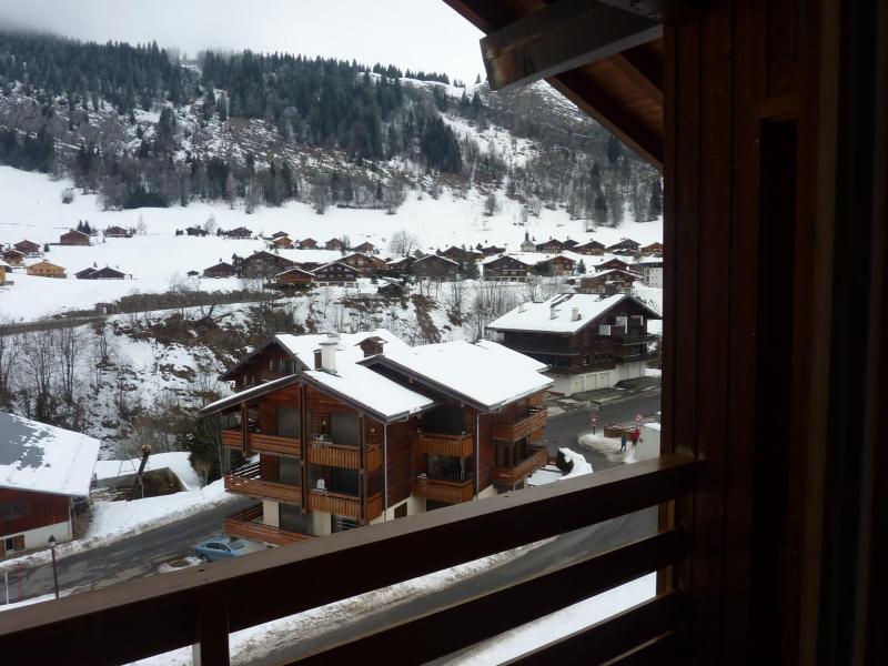 Alquiler al esquí Apartamento 3 piezas para 6 personas (302) - Chalet la Cythéria - Le Grand Bornand - Balcón