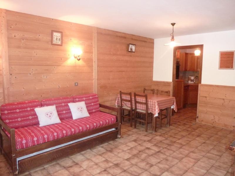 Ski verhuur Appartement 2 kamers 4 personen (301) - Chalet la Cythéria - Le Grand Bornand - Woonkamer