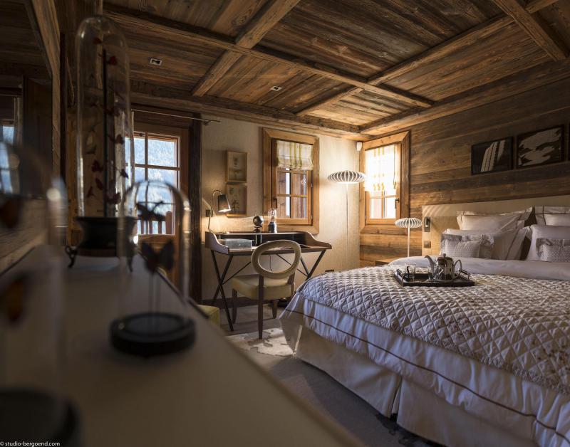 Rent in ski resort 7 room triplex chalet 10 people - Chalet la Ferme de Juliette - Le Grand Bornand - Bedroom