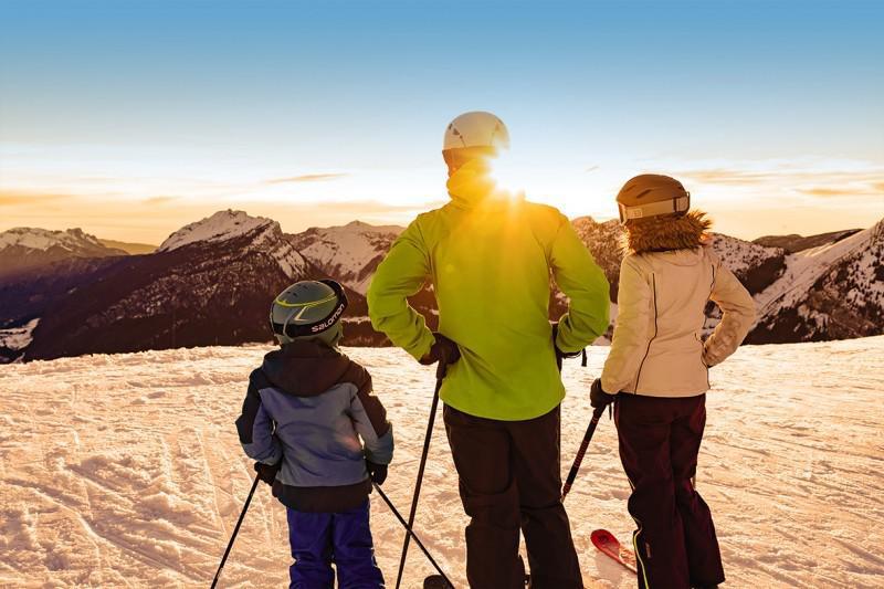 Rent in ski resort Chalet la Place - Le Grand Bornand - Plan