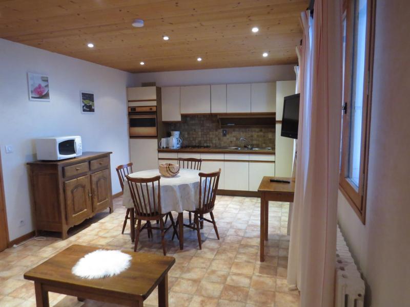 Ski verhuur Studio bergnis 3 personen (01) - Chalet la Place - Le Grand Bornand - Woonkamer