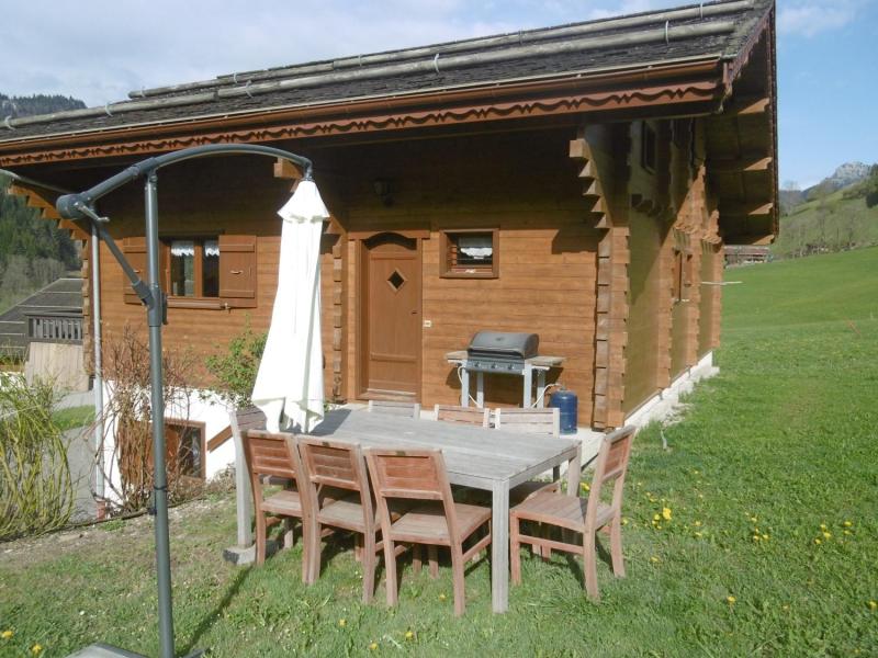 Skiverleih 5 Zimmer Chalet für 9 Personen - Chalet le Bervonne - Le Grand Bornand - Terrasse