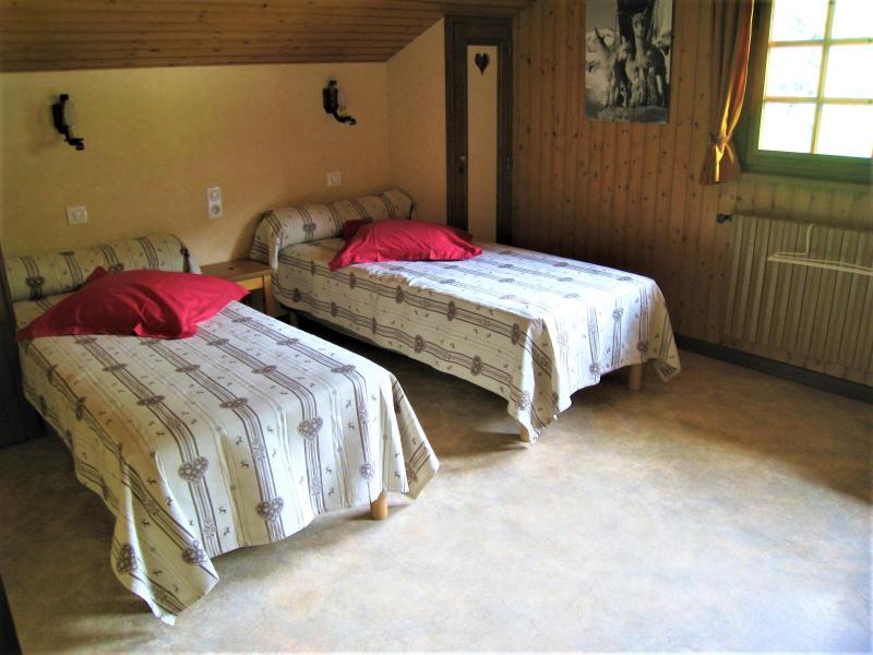 Skiverleih 4-Zimmer-Appartment für 6 Personen (001) - Chalet le Bris'Orage - Le Grand Bornand - Offener Schlafbereich