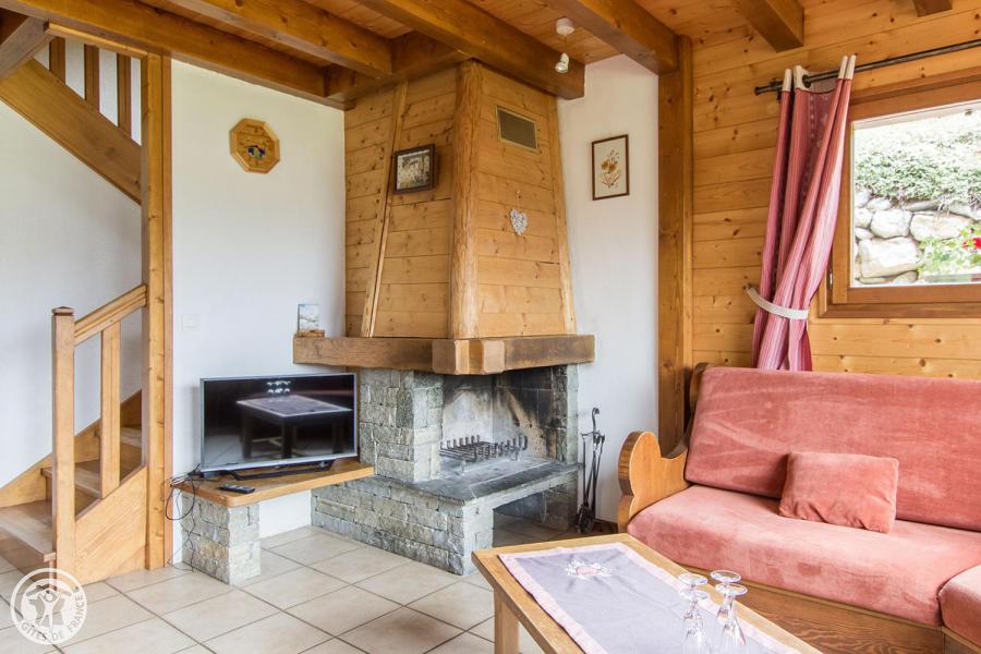 Rent in ski resort 6 room apartment 10 people (305) - Chalet le Camy - Le Grand Bornand - Fireplace