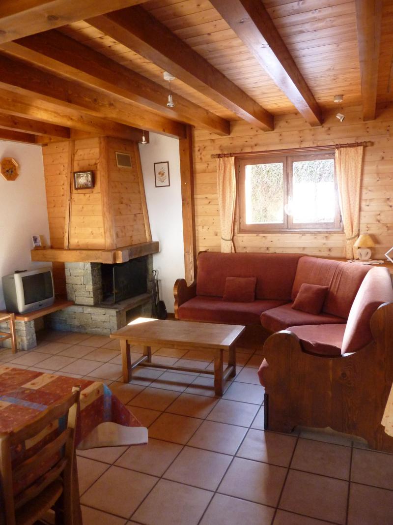 Rent in ski resort 6 room apartment 10 people (305) - Chalet le Camy - Le Grand Bornand - Living area