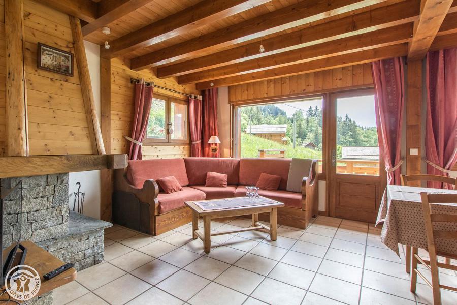 Alquiler al esquí Apartamento 6 piezas para 10 personas (305) - Chalet le Camy - Le Grand Bornand - Salón