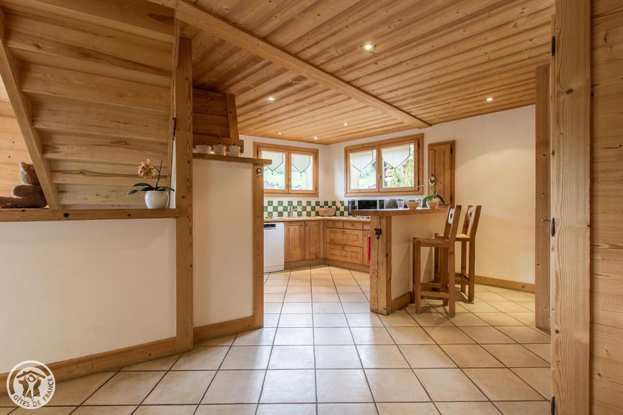 Rent in ski resort 7 room duplex chalet 14 people - Chalet le Marjency - Le Grand Bornand - Dining area