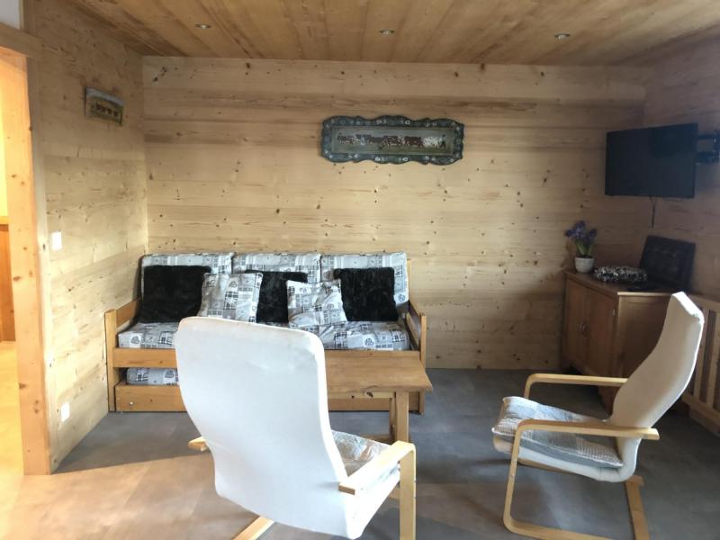 Skiverleih 4-Zimmer-Appartment für 8 Personen - Chalet le Rocher - Le Grand Bornand - Wohnzimmer