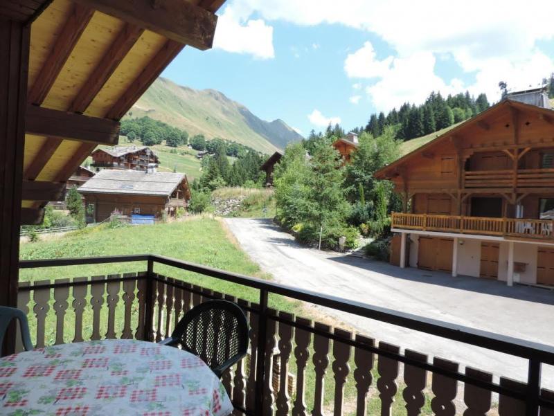 Rent in ski resort 5 room apartment sleeping corner 11 people (11) - Chalet le Sommard - Le Grand Bornand - Terrace