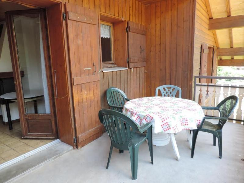 Alquiler al esquí Apartamento cabina 5 piezas para 11 personas (11) - Chalet le Sommard - Le Grand Bornand - Terraza