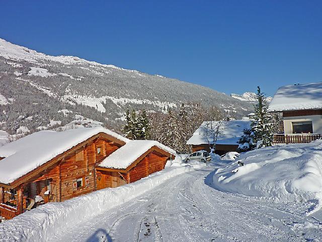 Vacances en montagne Studio 4 personnes (1) - Chalet Namasté - Le Grand Bornand - Extérieur hiver