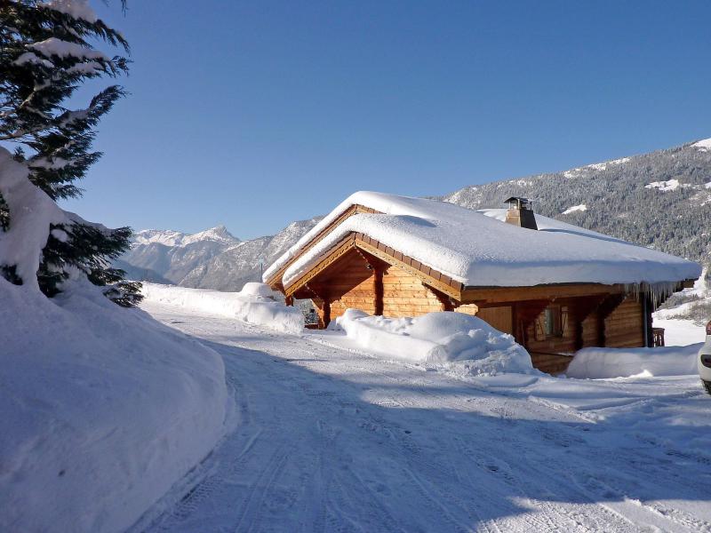 Ski verhuur Studio 4 personen (1) - Chalet Namasté - Le Grand Bornand - Buiten winter