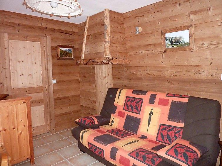 Rent in ski resort Studio 4 people (1) - Chalet Namasté - Le Grand Bornand - Living room
