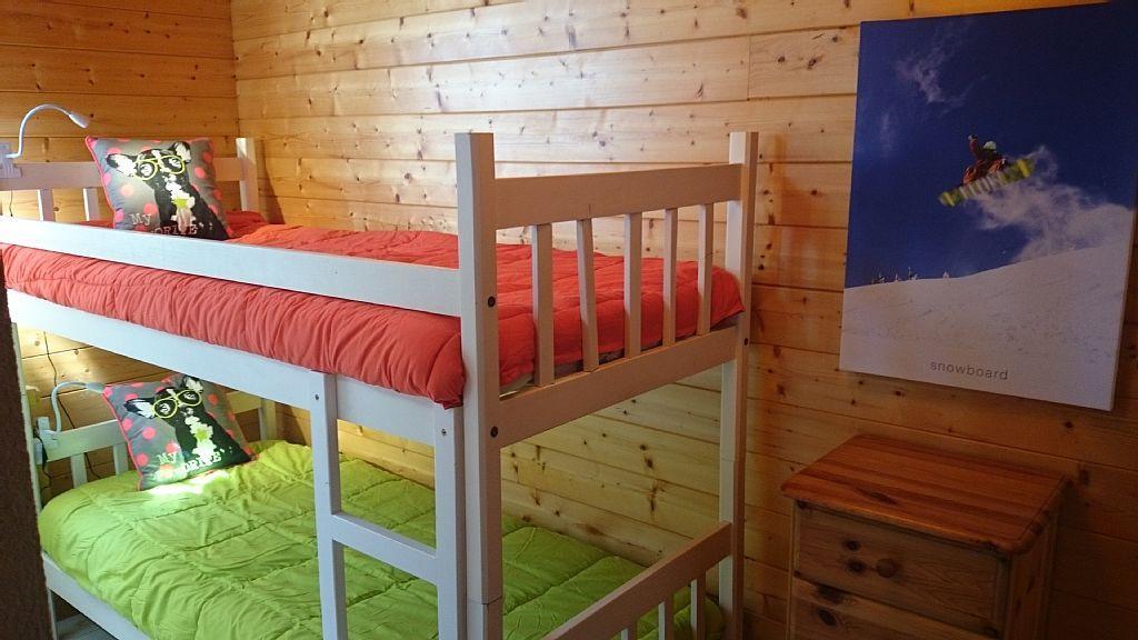 Rent in ski resort 3 room apartment 6 people (302) - Chalet Ogegor - Le Grand Bornand - Bunk beds