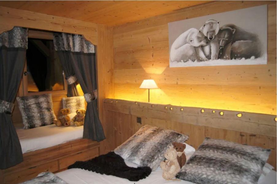 Skiverleih 2-Zimmer-Berghütte für 4 Personen - Chalet Perriades - Le Grand Bornand - Wohnzimmer
