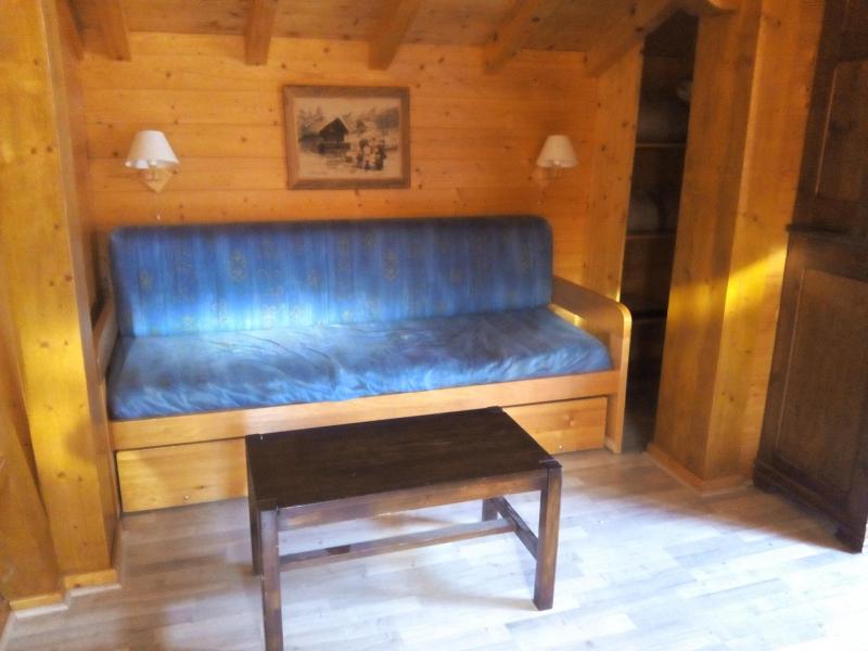 Ski verhuur Appartement 2 kamers 5 personen - Chalet Rosset Joly - Le Grand Bornand - Woonkamer