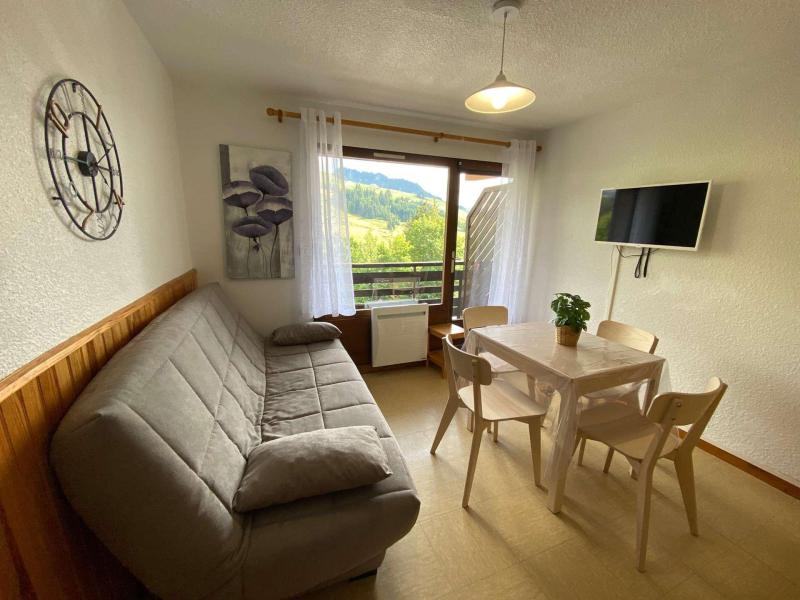 Location au ski Studio cabine 4 personnes (016) - Chalets de Lessy - Le Grand Bornand - Séjour