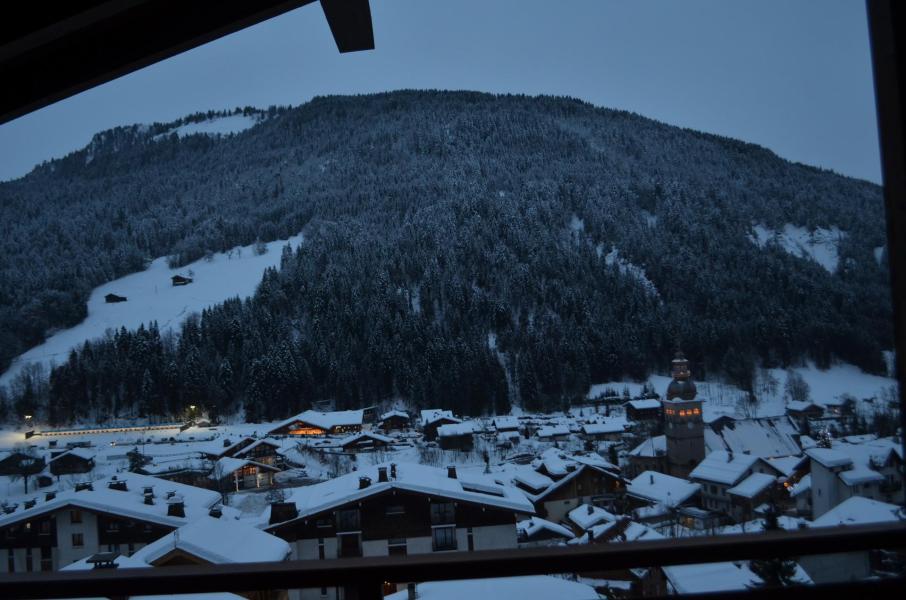 Skiverleih 2-Zimmer-Appartment für 4 Personen - L'Eperviere - Le Grand Bornand - Balkon