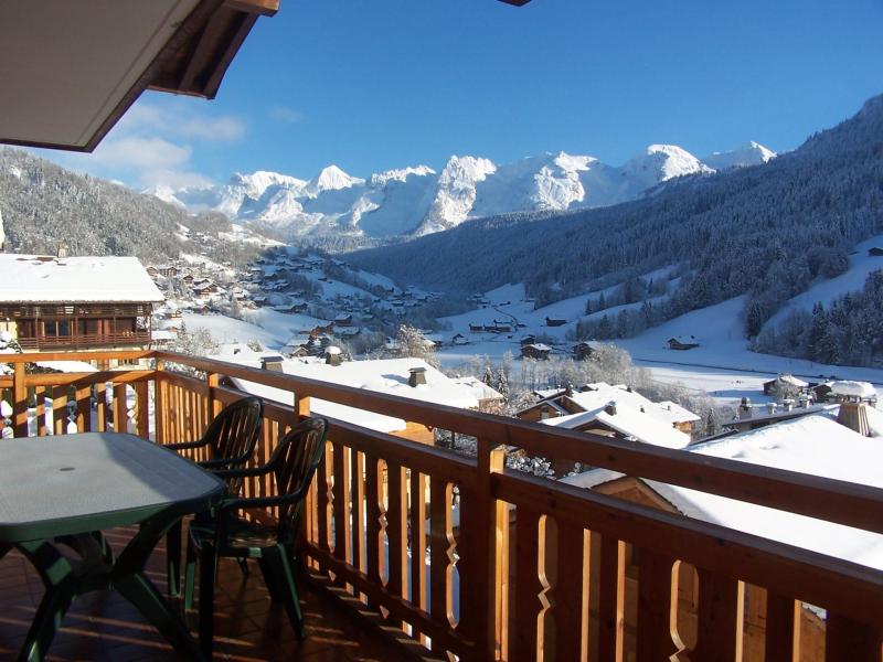 Ski verhuur Appartement 3 kamers 3-5 personen (908100) - L'Eperviere - Le Grand Bornand - Buiten winter