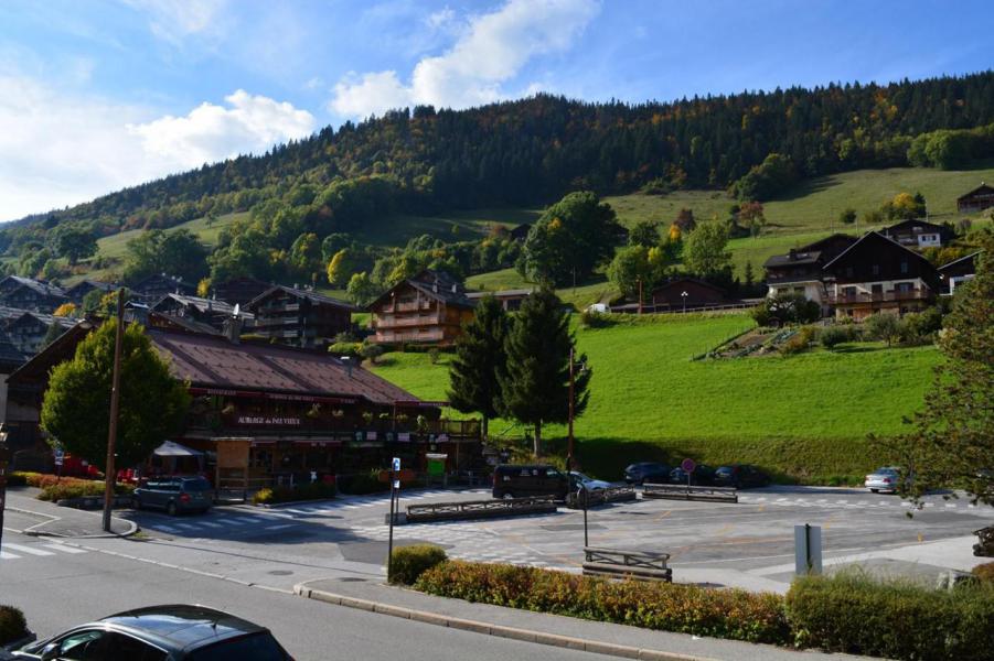 Ski verhuur Studio bergnis 4 personen (1B) - La Résidence Bellachat - Le Grand Bornand - Balkon