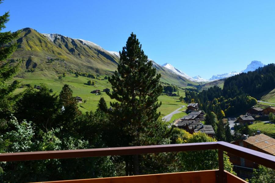 Alquiler al esquí Apartamento cabina para 5 personas (009) - La Résidence l'Etoile des Neiges - Le Grand Bornand - Balcón