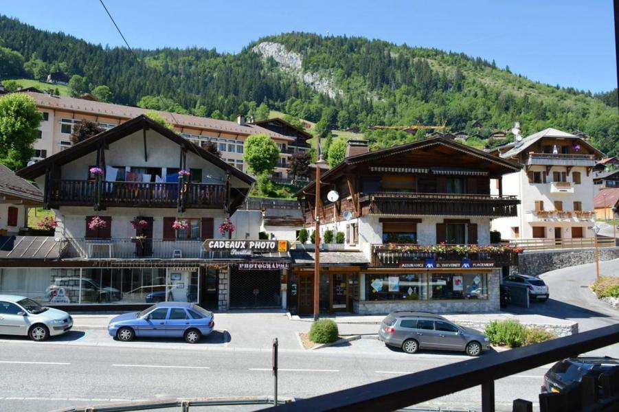 Ski verhuur Appartement 3 kamers 6 personen (136) - La Résidence la Forclaz - Le Grand Bornand - Balkon