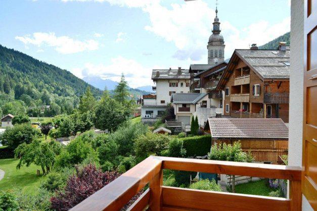 Alquiler al esquí Apartamento 2 piezas para 6 personas (07) - La Résidence la Pointe Percée - Le Grand Bornand - Terraza