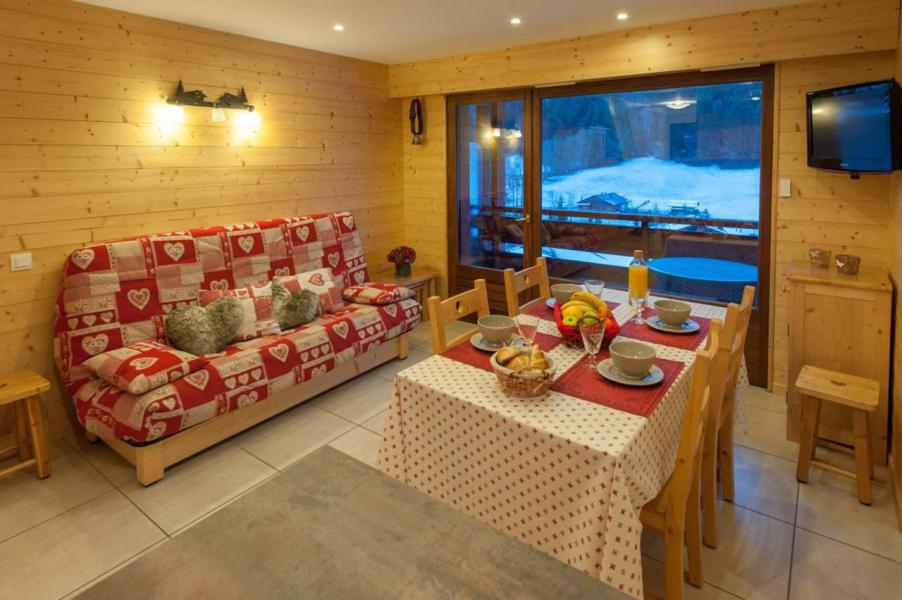 Ski verhuur Appartement 2 kabine kamers 6 personen (28) - La Résidence le Charvet - Le Grand Bornand - Appartementen