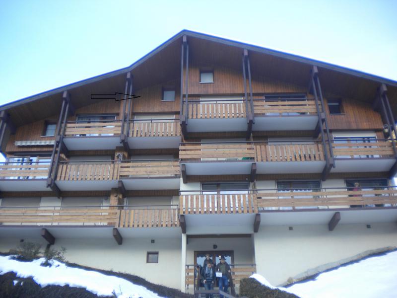 Vacanze in montagna Appartamento su due piani 4 stanze per 8 persone (12) - La Résidence Plein Sud - Le Grand Bornand - Esteriore inverno