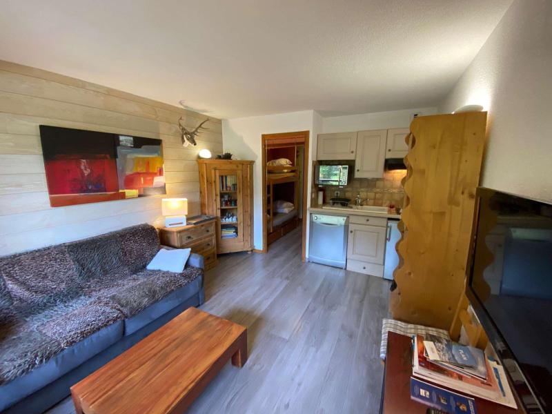 Ski verhuur Studio 3 personen (040-015) - Résidence Alpina A - Le Grand Bornand - Woonkamer