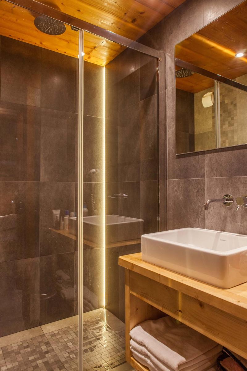 Soggiorno sugli sci Studio con alcova per 4 persone (001) - Résidence Beauregard - Le Grand Bornand - Bagno con doccia