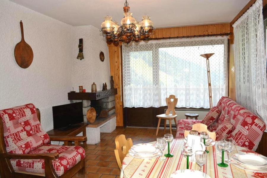 Wynajem na narty Apartament 3 pokojowy 6 osób (4-1G) - Résidence Belvédère - Le Grand Bornand - Pokój gościnny