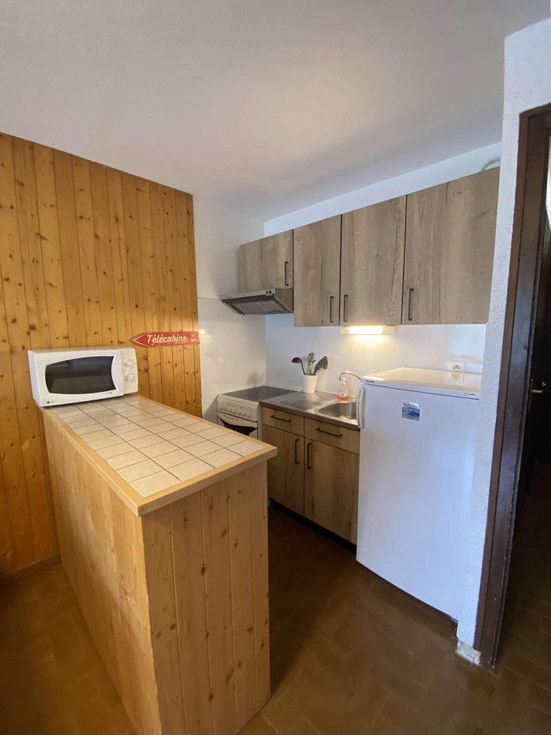 Alquiler al esquí Estudio -espacio montaña- para 4 personas (2-1H) - Résidence Belvédère - Le Grand Bornand - Kitchenette