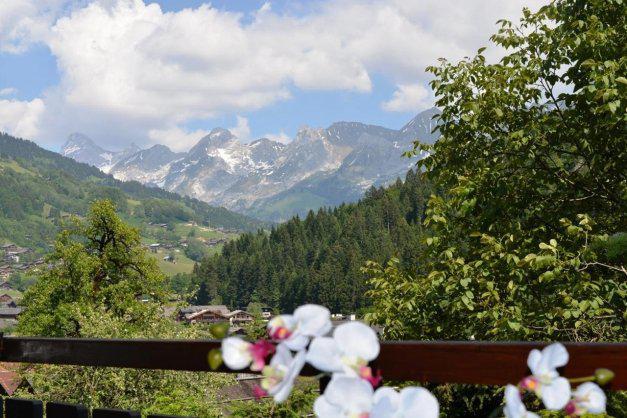 Аренда на лыжном курорте Квартира студия для 4 чел. (230) - Résidence Bourdaine - Le Grand Bornand - Балкон