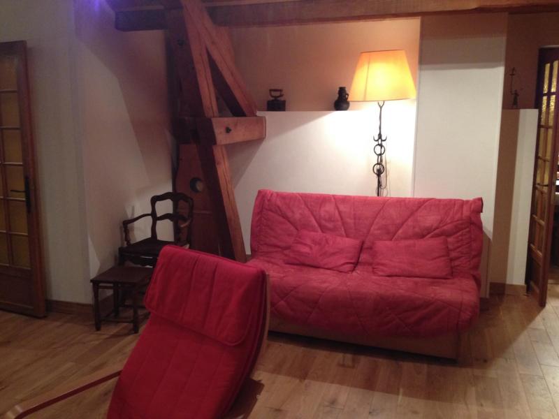 Ski verhuur Appartement 4 kamers 8 personen - Résidence C/O Mme Jaillet - Le Grand Bornand - Woonkamer