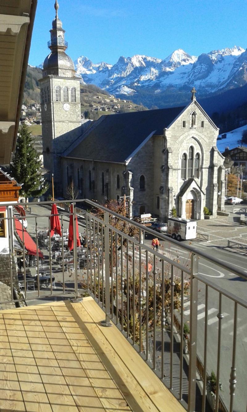 Rent in ski resort 3 room apartment 8 people - Résidence Chez Mr Mace - Le Grand Bornand - Terrace