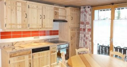 Rent in ski resort 2 room apartment 5 people (23) - Résidence Escale - Le Grand Bornand - Kitchenette