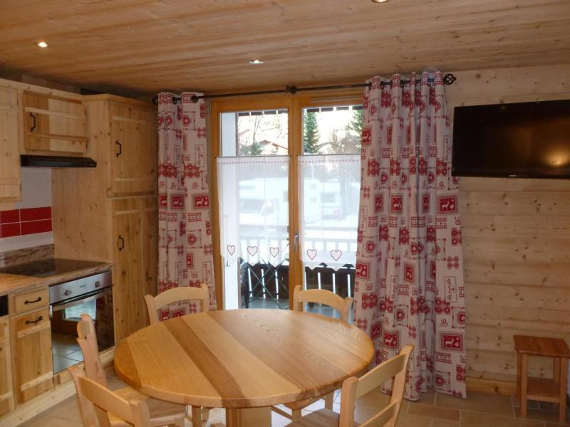 Rent in ski resort 2 room apartment 5 people (23) - Résidence Escale - Le Grand Bornand - Living room