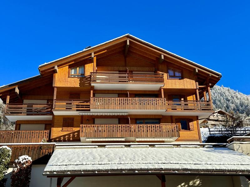 Аренда на лыжном курорте Résidence Jade - Le Grand Bornand - зимой под открытым небом