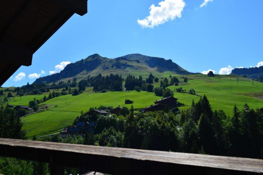 Soggiorno sugli sci Appartamento 2 stanze per 6 persone (524) - Résidence Jalouvre - Le Grand Bornand - Balcone