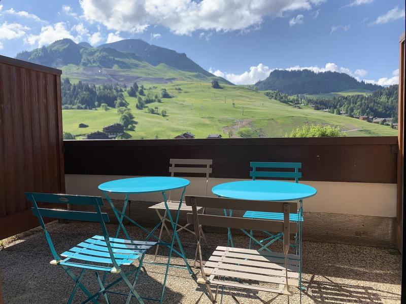 Soggiorno sugli sci Studio con alcova per 4 persone - Résidence Kodiac - Le Grand Bornand - Balcone