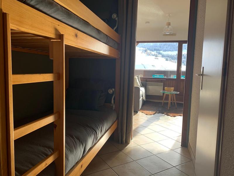 Skiverleih Studio Schlafnische 4 Personen - Résidence Kodiac - Le Grand Bornand - Stockbetten