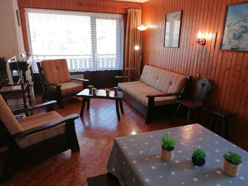 Skiverleih 2-Zimmer-Appartment für 4 Personen (A-1L) - Résidence l'Orée des Pistes - Le Grand Bornand - Wohnzimmer