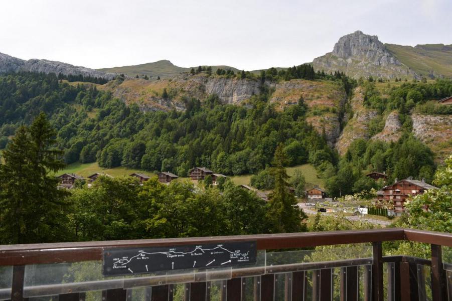 Soggiorno sugli sci Appartamento 2 stanze per 4 persone (A-1L) - Résidence l'Orée des Pistes - Le Grand Bornand - Balcone